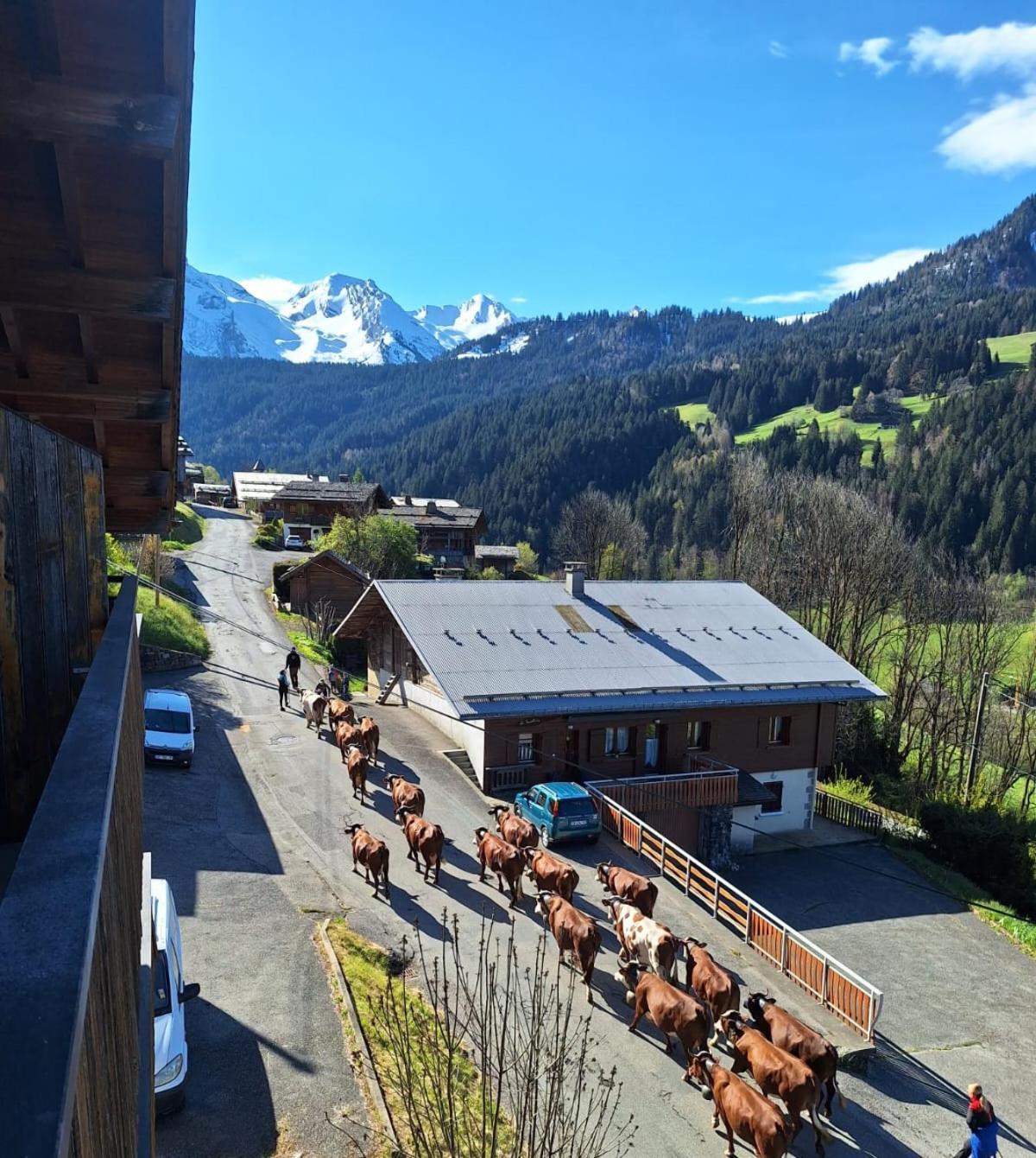 La Loulettaz Apartment Le Grand-Bornand Ngoại thất bức ảnh